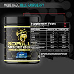 Gorilla Mode Base Pre Workout - (Blue Raspberry)