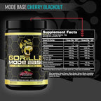 Gorilla Mode Base Pre Workout - (Cherry Blackout)