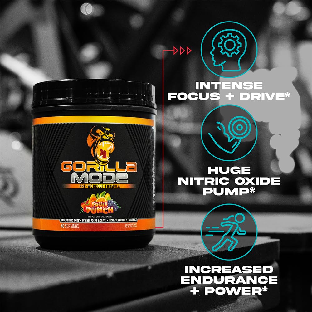 Gorilla Mode Pre Workout - (Watermelon)