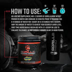 Gorilla Mode Nitric Upgraded Stimulant Free Pre-Workout – (White Gummy Bear)
