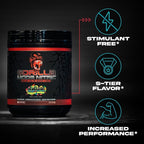 Gorilla Mode Nitric Upgraded Stimulant Free Pre-Workout – (Rainbow Sherbet)