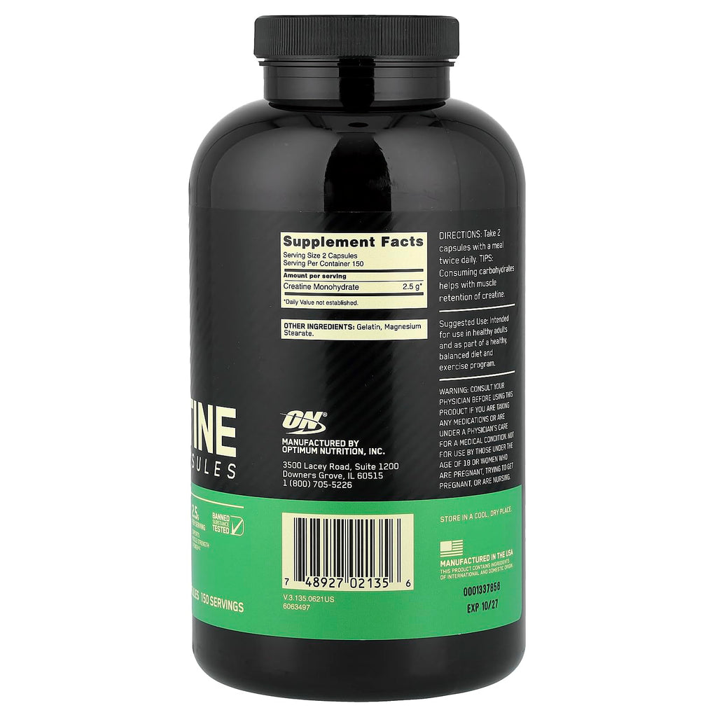 Optimum Nutrition CREATINE 2500 300 CAPS