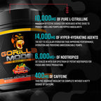 Gorilla Mode Pre Workout - (Rainbow Sherbet)