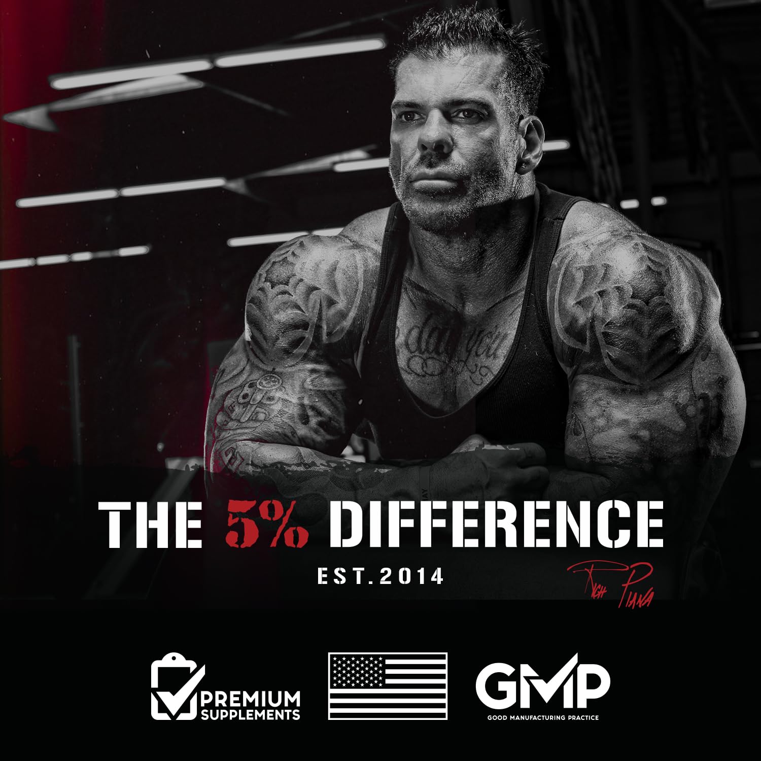 5% Nutrition Rich Piana 5150 High Stim Pre-Workout Powder (Pink Lemonade)