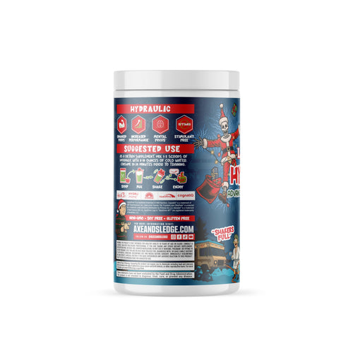 Axe & Sledge Hydraulic Stim-Free Pre-Workout Powder - Green Gelatin