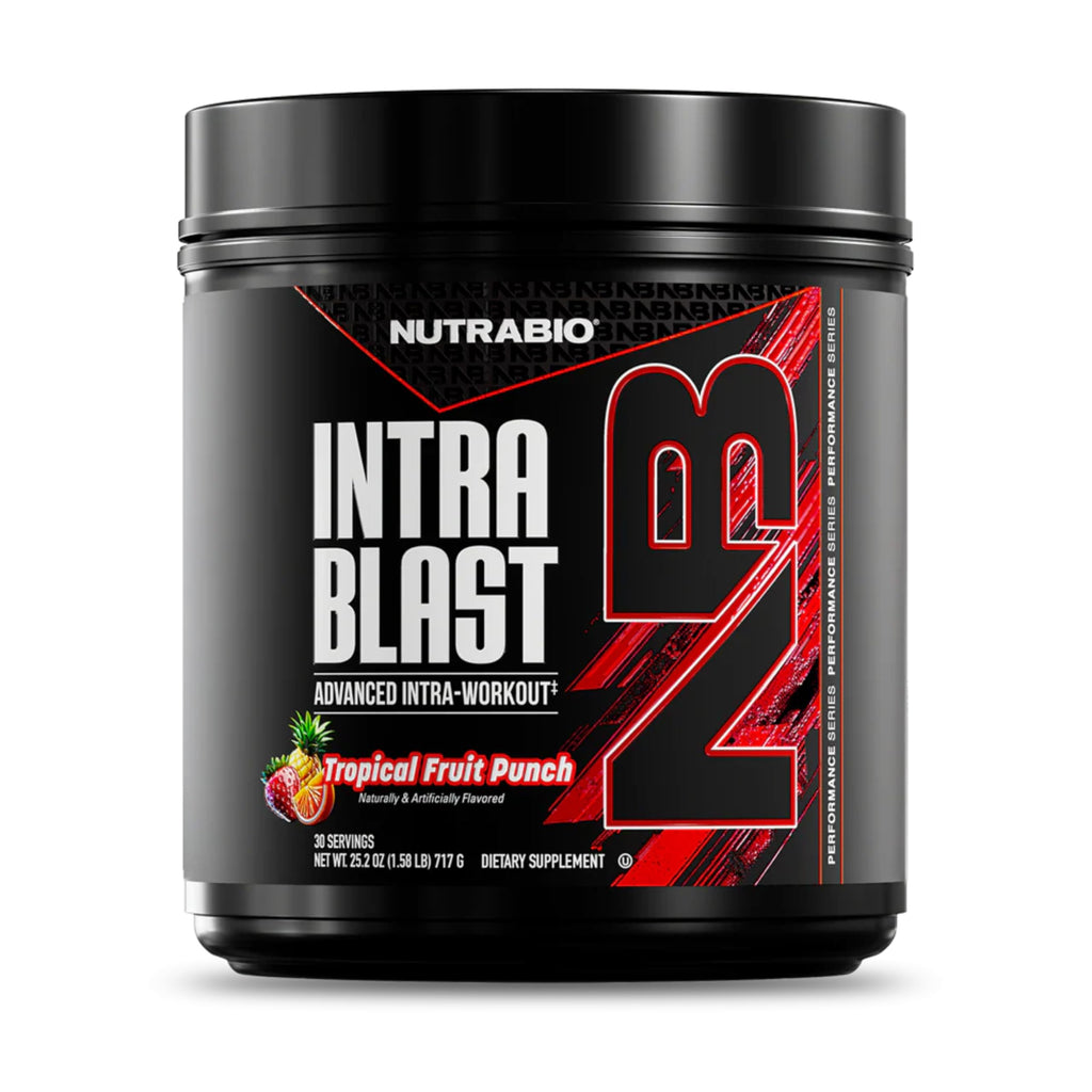 NutraBio Intra Blast Pre Workout & Muscle Recovery, Tropical Fruit Punch