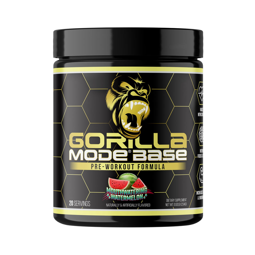 Gorilla Mode Base Pre Workout - (Mouthwatering Watermelon)