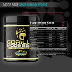 Gorilla Mode Base Pre Workout - (Sour Gummy Worm)