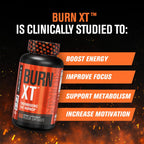 Jacked Factory Lean PM Night Time Fat Burner, Sleep Aid Supplement, & Appetite Suppressant (60 Capsules) & Burn-XT Clinically Studied Fat Burner & Weight Loss Supplement (120 Capsules)