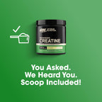 Optimum Nutrition Micronized Creatine Monohydrate Powder, Unflavored, 60 Servings, 300 Grams (Packaging May Vary)