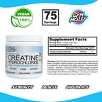 Gym Molly Creatine Hydrochloride Powder, Unflavoured.