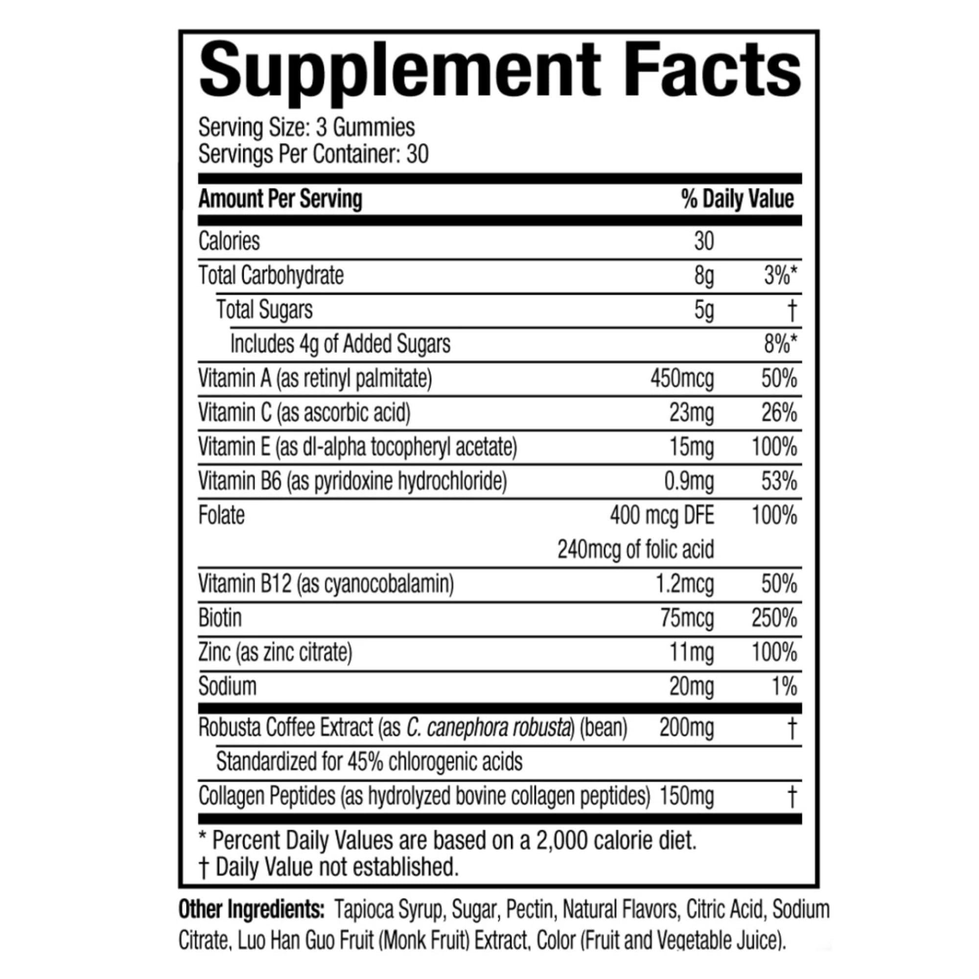 Hydroxycut Gummies +Women, Strawberry - 99% Caffeine Free - Supports Hair, Skin & Nails - Metabolize Carbs, Proteins & Fats