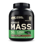 Optimum Nutrition Serious Mass, Weight Gainer Protein Powder, Mass Gainer, Vitamin C and Zinc for Immune Support, Creatine, Chocolate, 6 Pound (Packaging May Vary)