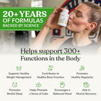 BIOptimizers Magnesium Breakthrough Supplement with 500mg - 7 Forms of Magnesium: Glycinate, Malate, Citrate, and More - Natural Support for Sleep and Cognitive Function -60 Capsules- Calming Vitamins