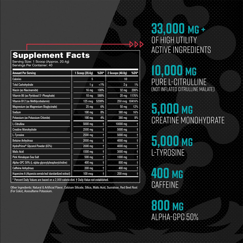 Gorilla Mode Pre Workout - (Watermelon)