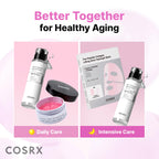 COSRX Pink Peptides Collagen Hydrogel Eye Patch for Puffy Eyes, Cooling & Firming Under Eye Patches with 4-Peptide & Caffeine (60), Depuffing Gel Eye Mask, Korean Skin Care