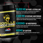 Gorilla Mode Base Pre Workout - (Bombsicle)