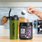 NutraBio Intra Blast Pre Workout & Muscle Recovery, Grape Berry Crush, 30 Serving