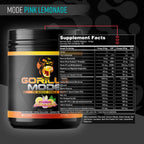 Gorilla Mode Pre Workout - (Pink Lemonade)