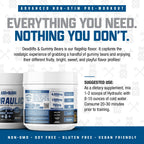 Axe & Sledge Hydraulic Stim-Free Pre-Workout Powder - Deadlifts & Gummy Bears