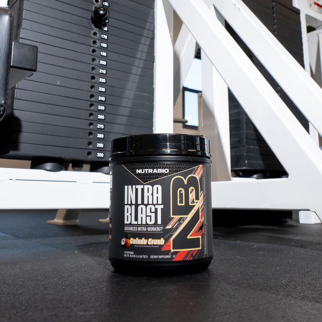 NutraBio Intra Blast Pre Workout & Muscle Recovery, Colada Crush, 30 Serving