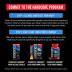 Hydroxycut Hardcore Cleanse - 42 Capsules - 7-Day Body Reset for Men & Women - Includes Senna Leaf Extract & Apple Cider Vinegar - 14 Servings