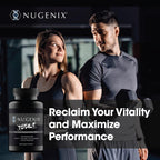 Nugenix Total-T, Free and Total Testosterone Booster Supplement for Men, 90 Count
