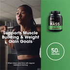 Optimum Nutrition Serious Mass, Weight Gainer Protein Powder, Mass Gainer, Vitamin C and Zinc for Immune Support, Creatine, Chocolate, 6 Pound (Packaging May Vary)