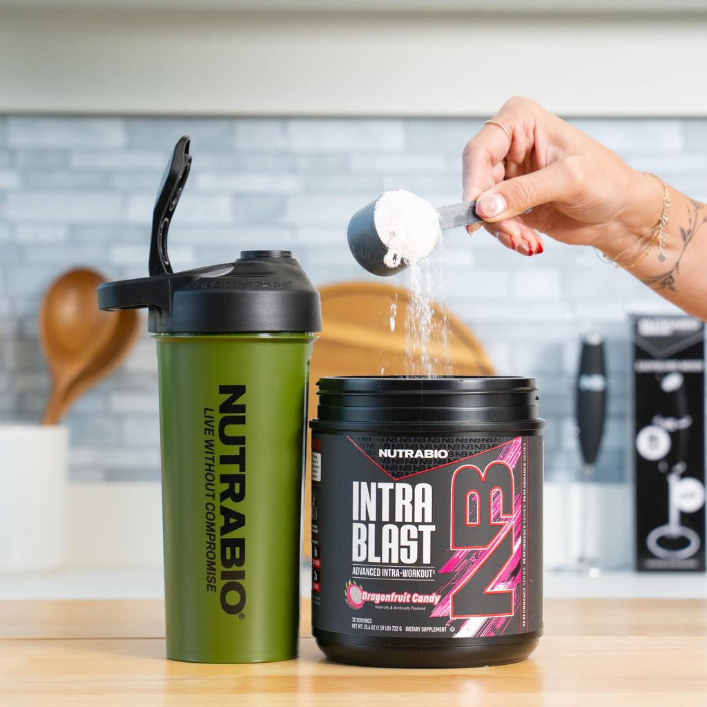 NutraBio Intra BlastPre Workout & Muscle Recovery, Dragonfruit Candy