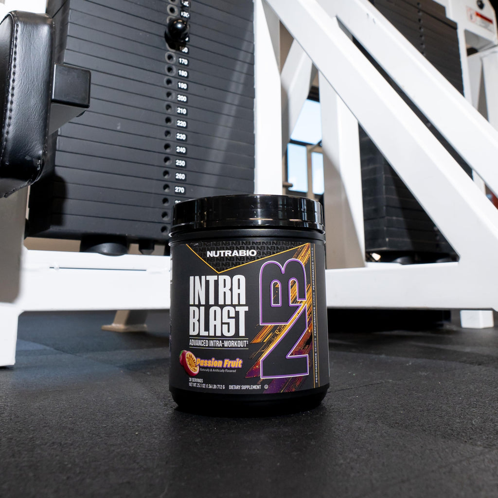 NutraBio Intra Blast Pre Workout & Muscle Recovery, Passion Fruit