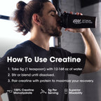Optimum Nutrition Micronized Creatine Monohydrate Powder, Unflavored, 240 Servings, 1200 Grams (Packaging May Vary)