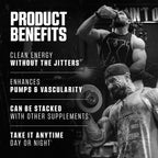 Axe & Sledge Hydraulic Stim-Free Pre-Workout Powder - Deadlifts & Gummy Bears